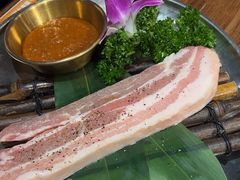 -明洞阿姨·韩式酱蟹烤肉·创意料理(三元桥店)