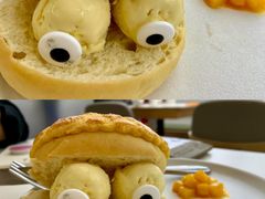 大眼菠萝冰冰包-蔡澜点心·粤菜(月星环球港店)