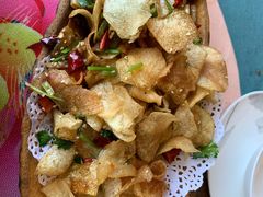 土豆片栲栳栳-一盏明灯全素斋(殊像寺店)