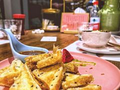 泰式芝麻煎豆腐-甜阿姨·天台花园私房菜(万松园店)