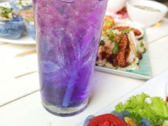 -蝶豆花蓝面条
