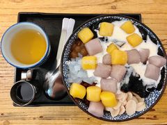萬得嫩仙草かき氷。-WONDER ICE 萬得冰田(建設路总店)