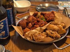 甜辣味翅根-富乐满韩国正宗炸鸡韩国料理(虹泉路店)