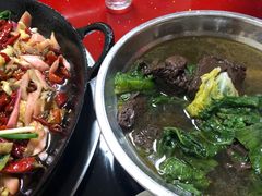 鸡血汤-鹏林天龙鸡杂