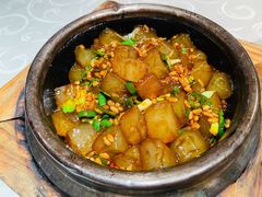 石锅凉粉炒米-汉唐宴长安食府