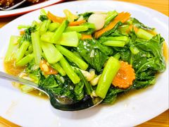 炒菜心-金龙酒家