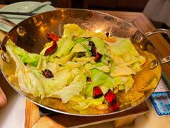 干锅圆白菜-绿茶餐厅(西单老佛爷店)