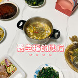 上汤金花菜+韭香螺肉 双锅齐开的春鲜二重奏