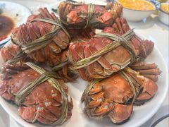 阳澄湖大闸蟹。-鼎鲜·蟹农渔水·阳澄湖大闸蟹·农家乐(美人腿店)
