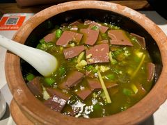 酸菜煨嫩鸭血-寨子里的钵钵菜·湘西山里菜(魅力湘西店)