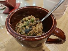 皮蛋辣椒擂茄子-小放牛炒菜馆(军校店)