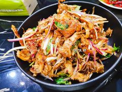 拌鸡架-潮庭·大连海鲜·炭火烧烤·扇贝王(大连店)