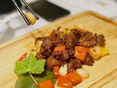 香煎牛肉粒-肆月河豚·新淮扬(金融街店)