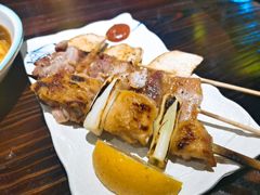 鸟鹏家鸡腿肉加葱-鸟鹏烧鸟居酒屋(熙龙湾店)