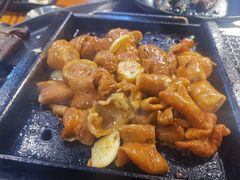 烤葱白肥肠-伍丁·烤牛肋(和平东桥店)