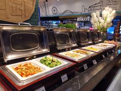 自助取餐区-梨花自助烤肉(天河城店)