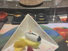 餐前水果坚果-一板铁板烧·隐秘一线江景花园餐厅(西湖左岸·天元店)