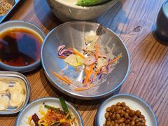 -明洞阿姨·韩式酱蟹烤肉·创意料理(三元桥店)