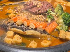 -探鱼·鲜青椒爽麻烤鱼(苏宁广场店)