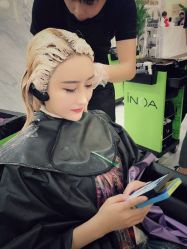 点击看大图 -3AM HAIR SALON染发接发