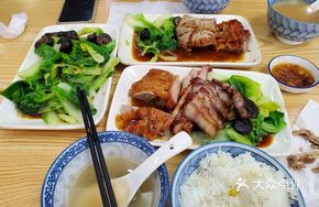 Delicious Roast Duck with Rice Noodles