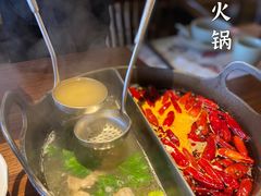 草本鸳鸯锅-盡膳口福跷脚牛肉火锅(晶耀前滩店)