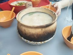 -长城砂煲田鸡粥