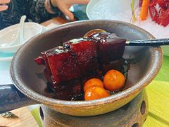 普洱鹌鹑蛋红烧肉-荷风细雨·中国茶宴(碧云店)