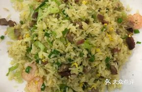Shrimp and Barbecue Pork Fried Rice