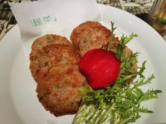 西湖藕饼-绿茶餐厅(松江万达店)