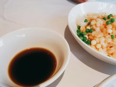 手剥河虾仁小豌豆-玫瑰厅上海菜(兴国路店)
