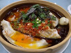 紫苏碎鱼头-憨伢子·家常菜小食堂·有锅气の炒菜(江汉路店)