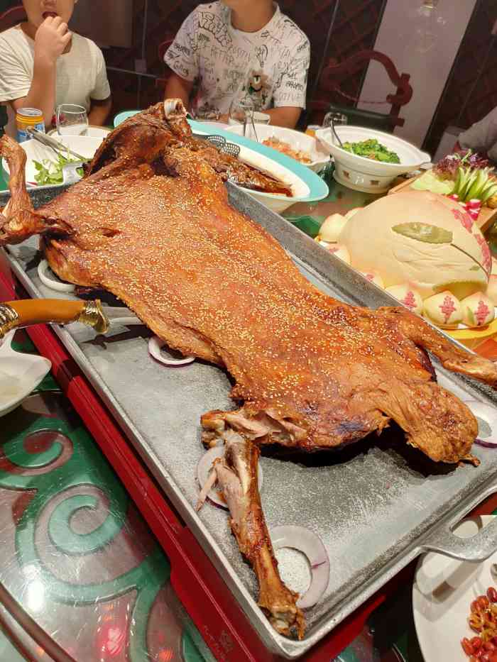 九十九顶毡房(阜石路店)-"烤羊背真是太好吃了.烤羊背真是太好吃了.