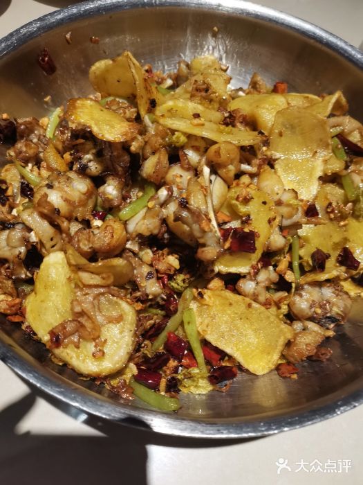 咏蛙田鸡(sm城市广场店)-经典干锅牛蛙-菜-经典干锅牛蛙图片-厦门美食