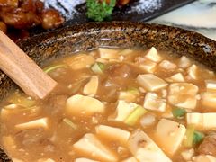 石锅鸡汤豆腐-绿茶餐厅(松江万达店)