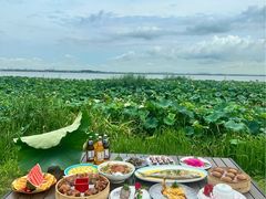 -七的湖·晚芳亭·阳澄湖农家菜·大闸蟹(莲花岛店)