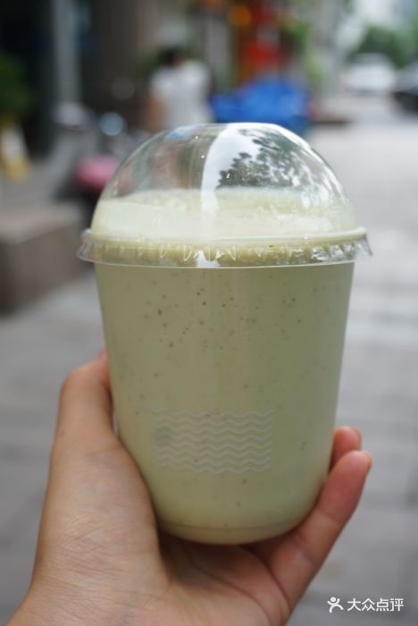 蓝气球豆乳抹茶爱上牛油果图片 - 第8张