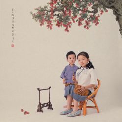 点击看大图 -童趣自然光儿童摄影工作室