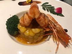 浇汁大明虾-卯时·龙光雅宴·精致锡帮菜(惠山古镇店)