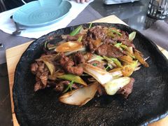 葱爆羊肉-西安凯悦酒店·湖畔中餐厅
