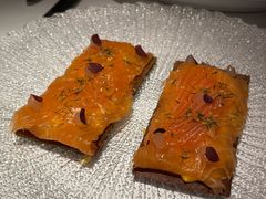 现煎松露松饼配熏三文鱼-壳里西餐厅Coquille Seafood Bistro(蒙自路店)