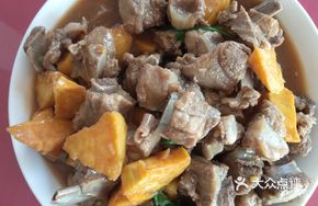 Sweet Potato and Pork Ribs