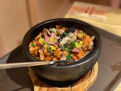 黑松露肥肝石锅饭-大和食乐·鲜和牛酸汤火锅(环宇荟店)
