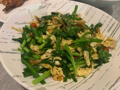 华园韭菜鸡蛋炒河虾-丽华园(汉阳龙阳店)