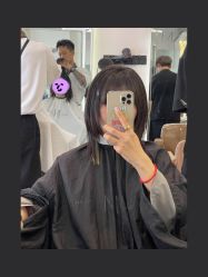 -I+造型烫发染发