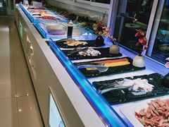 自助取餐区-集杰尚品海鲜烤肉火锅自助餐厅(经区九龙城店)