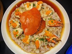 和乐蟹蒸手剁肉饼-广州文华东方酒店·江-由辉师傅主理