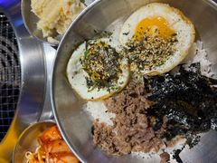 -明洞阿姨·韩式酱蟹烤肉·创意料理(三元桥店)