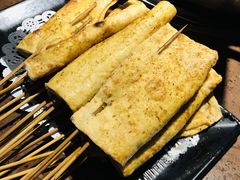 香烤豆皮-幸运牛汕头小黄牛牛肉火锅(梅林店)