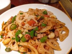 小炒藕片-绿茶餐厅(华联万柳店)